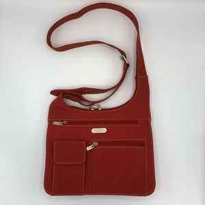 Baggallini City Bagg Crossbody Messenger Orange